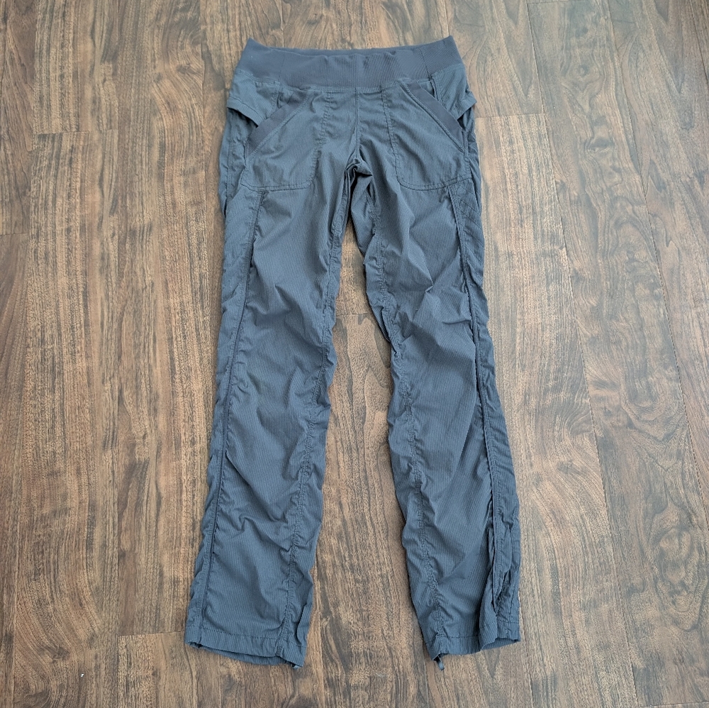 Lululemon 6 Quick Step Pant Dance Pant Swift Gray Womens